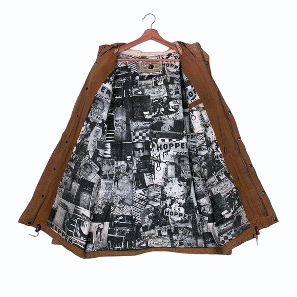 Vans x Dennis Hopper Morocco Hooded Military Jacket Sz. L RARE - Picture 4 of 16